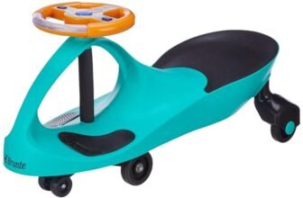 Brunte Kids Swing Car, Twister Swing Car, Push Ride on Magic Swing Car for Kids Suitable for 3+ Years Boys & Girls, Twister for Kids, with Music rideon