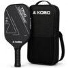 Kobo 3K Carbon Fiber Pickleball Paddle Racket PB-05, 16mm Core & Padded Bag