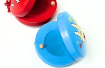 Mother Touch Wooden Musical Clappers for Kids, 1 Pair, Ages 3+