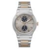 GUESS Jet Analog Watch for man with Grey Round Dial & Multicolor Stainless Steel Bracelet Band Water Resistant Men’s Wrist Watches – GW0795G2