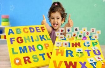 MOPANIRAJ ABC Alphabet Learning Board Puzzle for Kids | A-Z Educational Toy with Picture Flags | Preschool Letter Recognition Game | Montessori Learning Toy for Boys & Girls Age 3+ Years