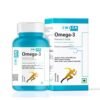 Swasa Vegan Omega 3 Capsules, 500 mg || Healthy Heart|| Brain|| Immunity ((Pack of 1))