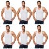 Amul Comfy Men’s Vest | 100% Cotton Single Jersey Fabric | U Neck Sleeveless Innerwear | Ultra Soft Hand Feel | Seamless Body | Superior Comfort | Color may vary | (Pack of 6)