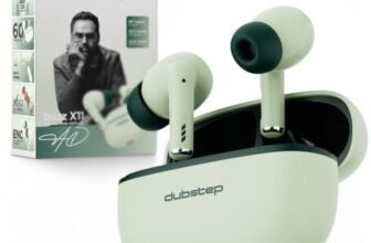 Dubstep Buzz X11 True Wireless Earbuds | Up to 60 Hours Playtime | 13mm Dynamic Drivers | ENC Calling | Ultra Low Latency Gaming | Bluetooth v6.0 | Type-C Fast Charging | Matcha