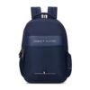 Tommy Hilfiger Joshua Polyester Unisex 15 Inch Laptop Backpack – Navy | 21 Ltr Capacity| Padded & Adjustable Strap | Water Resistant | 3 Compartment | Water Bottle Holder | USB Cable holder Pocket