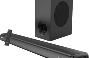 Zebronics Zeb Jukebar 9200 DWS Dolby Digital Plus Soundbar(160W) Supporting Bluetooth USB/AUX/Optical in/HDMI(ARC), Wall mountable with LED Display and Media Controls
