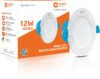 Orient Electric Moonlite Recess 12W Downlighter – Cool White Downlighter Ceiling Light Ceiling Lamp(White)