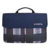 Protecta Charlie 13.3 Inch Stylish Laptop Bag for Women & Men, Ideal as Office Hand Bag or as Sling Bag Soft Velvety Interiors & Water Repellent Outer Fabric – (Distressed Checks Print)