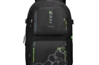 FOOTLOOSE by VIP Kinetic 30L Laptop Backpack (15.6″), 2 Compartments, Black