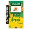 TE-A-ME Detox Cardamon Turmeric Tea – 25 Tea Bags | Herbal Tea for Weight Loss | 100% Caffeine Free Teabags