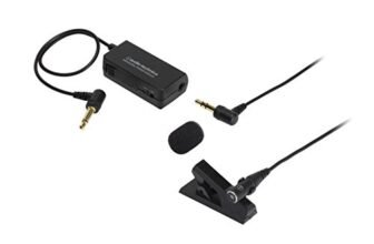 Audio-Technica1 Subminiature Mono Lavalier Electric Condenser Microphone