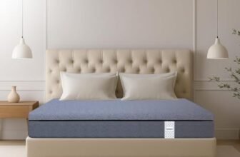 Florance Orthopedic Mattress with 7 Zone Air Gel Memory Foam, Medium-Firm, Pressure Relief, Oeko Tex Certified Fabric, Zero Partner Disturbance, King Size Mattress, 12-Year Warranty, 78x72x5