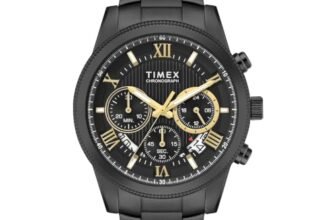 TIMEX Round 44mm Black Dial Analog Men Watch – TWEG39202