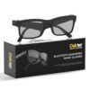 OAKTER Smart Glasses with Wireless Bluetooth | Hands-Free Calling | Open Ear Music | Sport Headset | Intelligent Eyewear | Connect with Your Mobile/Tablet | Black