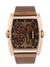 French Connection Barrel Brown Tonneau Dial Mens Analogue Watch FCM02BRM