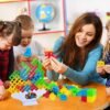 HOMOZE Tetra Tower Game 32 Pcs (4 Shapes) – Stack Tower Blocks with 22 Cards, Swing & Balance Building Block Game for Kids & Adults, Interactive STEM Toy, Family Board Game, Travel & Party Fun