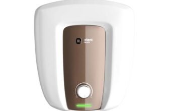 Orient Electric Aquator Edge Geyser|10L Storage Water Heater| Faster Heating with Whirlflow Technology| Ultra Diamond Glassline Tank | BEE 5-star rated | High Rise Compatible |5 years tank warranty