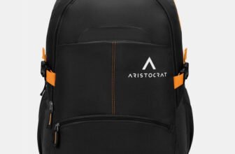 ARISTOCRAT Bloom 02 Lightweight Casual School Bag Yellow – For Women 32 L Laptop Backpack(Black)
