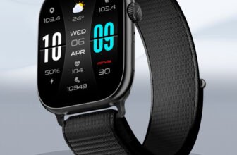 Fire-Boltt Ring X 2.01inch HD | Always-On Display | Metal Body Design | Wireless Charging Smartwatch(Black N Strap, Free Size)