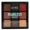 RENEE Fearless Eyeshadow Palettes – Smokey, Highly Pigmented, Shimmery & Matte Vibrant Shades, Silky Texture, Long Lasting, Non-Creasing, Easy-To-Blend & Build Up for Eye-Catching Glamorous Look 12 Gm