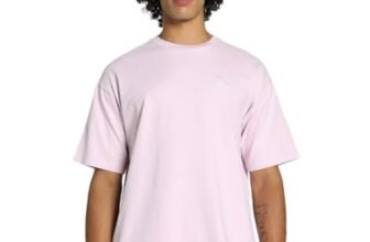 Puma Unisex-Adult Better Classics OversizedTee, Grape Mist, XL (62836960)