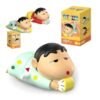 Pruqury Shinchan Sleeping Crawling Toy Wind-Up Cartoon Figure