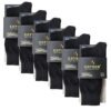 COTSON ;lasting wear in every pair Cotson Men’s Organic Cotton Full Length Socks (Black, Free Size) Pack Of 6