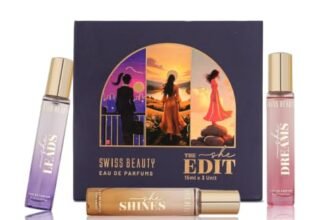 Swiss Beauty The She Edit | 3-In-1 Perfume Gift Box | Long-Lasting Fragrances | Travel-Friendly | Perfect For Gifting | 45ml