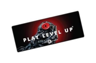 Circle Rapid X2 Large Gaming Mouse Pad Non-Slip Rubber Base, Waterproof, Precision Tracking, 80cmx30cm, 3mm Thick – Computer Keyboard Mousepad Mat
