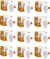 Wipro Garnet 3W LED Mini Downlight, Pack of 12 Recessed Ceiling Light Ceiling Lamp(White)