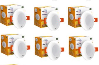 Wipro Garnet 3W LED Mini Downlight, Pack of 12 Recessed Ceiling Light Ceiling Lamp(White)
