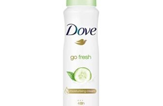 Dove Antiperspirant Cucumber & Green Tea Deodorant, 150ml | Long-Lasting Freshness & Gentle Skin Care For All-Day Protection