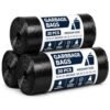 SIYA Thick Garbage Bag 19×21 Inch 90pcs (30pcs x 3Rolls) Medium Size