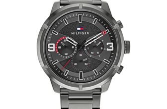 Tommy Hilfiger Men Dark Grey Dial Analog Watch