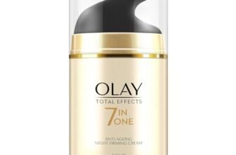 Olay Total Effects Night Cream |with Vitamin C, B5, Niacinamide, Green Tea |Fights 7 signs of ageing every night for glowing, hydrated and younger looking skin |Suitable for Normal, Dry, Oily & Combination skin |50 gm