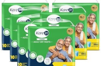 Karein Classic Adult Diaper Pant XL Size, Extra Large, Waist (100-150 cm 40′-59′), 60 Unit, Long Protection Hour, Unisex, Quick & Even Absorption, Leakproof, Odour Control, Wetness Indicator