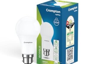 Crompton Param 13W Round B22 LED Cool Day Light | Round bulb shape; 90 lumens per watt; wide light spread; energy efficient; cool day light