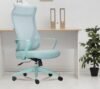 INNOWIN Flamingo High-Back Ergonomic Home Office Chair | 3-Years Limited Warranty Included | Tilting & Height Adjustable Mechanism, Heavy Duty Metal Base | Ideal for Office Work & Study (Mint Green)