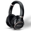 Honeywell Trueno U20 Bluetooth v5.4 Over-Ear Headphones with Mic, Hybrid ANC (Upto 30db), Spatial Audio &Head Tracking, 70H Playback, High-Res Sound, Dual Pairing, 40ms Low Latency, Quad Cable-Black