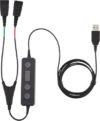 Jabra Link 265 USB/QD Training Cable | Dual Headset Supervisor Cable for Call Center Training | USB-A to Quick Disconnect (QD) | Compatible QD Headsets & Softphones