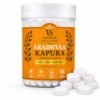 Visopure | Aradhyaa Camphor Tablet 100g Jar – Pack of 1 | 100% Pure | for Puja, Festivals & Other Religious Ritual | No Dangerous Chemicals | Leaves No Residue Or Ash