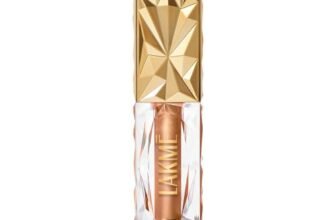 Lakme Be-jewel Satin Eye Tint |One-Step Liquid Eyeshadow | Air light Mousse Texture Waterproof – 08 Goddess 4.5ml