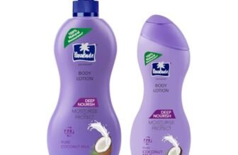 Parachute Advansed Deep Nourish Body Lotion For Dry Skin, 250 ml + 400ml, Pure Coconut Milk With 100% Natural Moisturisers, Suitable For Men & Women