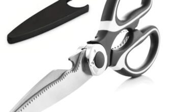 AATMDAY Kitchen Scissors Kitchen Shears All Purpose Heavy Duty Dishwasher Safe Multipurpose Utility Sharp Scissors For Food, Meat, Poultry, Vegetable