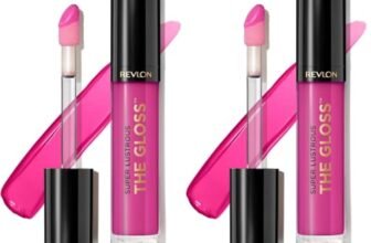 Revlon Super Lustrous The Gloss, Non-Sticky, High Shine Glossy Finish, Lightweight Moisture Enriched With Agave, Moringa Oil Capuacu Butter – Pink Obsessed(232), 3.8ml (Pack of 2)