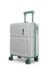 Safari Roma Hard Luggage Trolley Bag with 8 Wheels Large Size Check-in Suitcase – Fog Grey