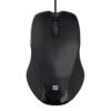 Portronics Toad 101 Wired Optical Mouse with 1200 DPI, Plug & Play, Hi-Optical Tracking, 1.25M Cable Length, 30Lakhs Click Life(Black)