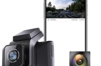 Hikvision Car Dash Camera K5|2K Dual Channel|3 Inch Touch Screen|2K Front HD |1080P Rear HD|140° Coverage|G Sensor|Voice Recognition|Emergency Recording|256GB SD Support,Black Without Hardwired KIT