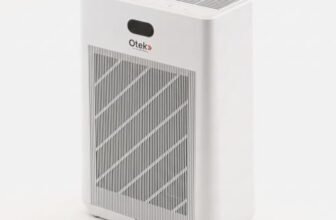 OTEK HEPA H13 Air Purifier for Home & Bedroom | Covers up to 500 Sq Ft | 350 m³/hr CADR | Real-Time Laser PM2.5 Sensor | 3 Speed, Auto & Sleep Mode | 1 Year Warranty | Child Lock | White 520A