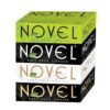 Novel Box Tissue Unscented 100 Pulls Pack of 4 (800 Sheets) | Ultra Soft, Skin Friendly & Highly Absorbent Face Tissues | Car, Home, Office, Travel